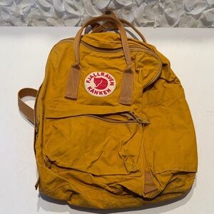 Kånken Yellow Backpack
